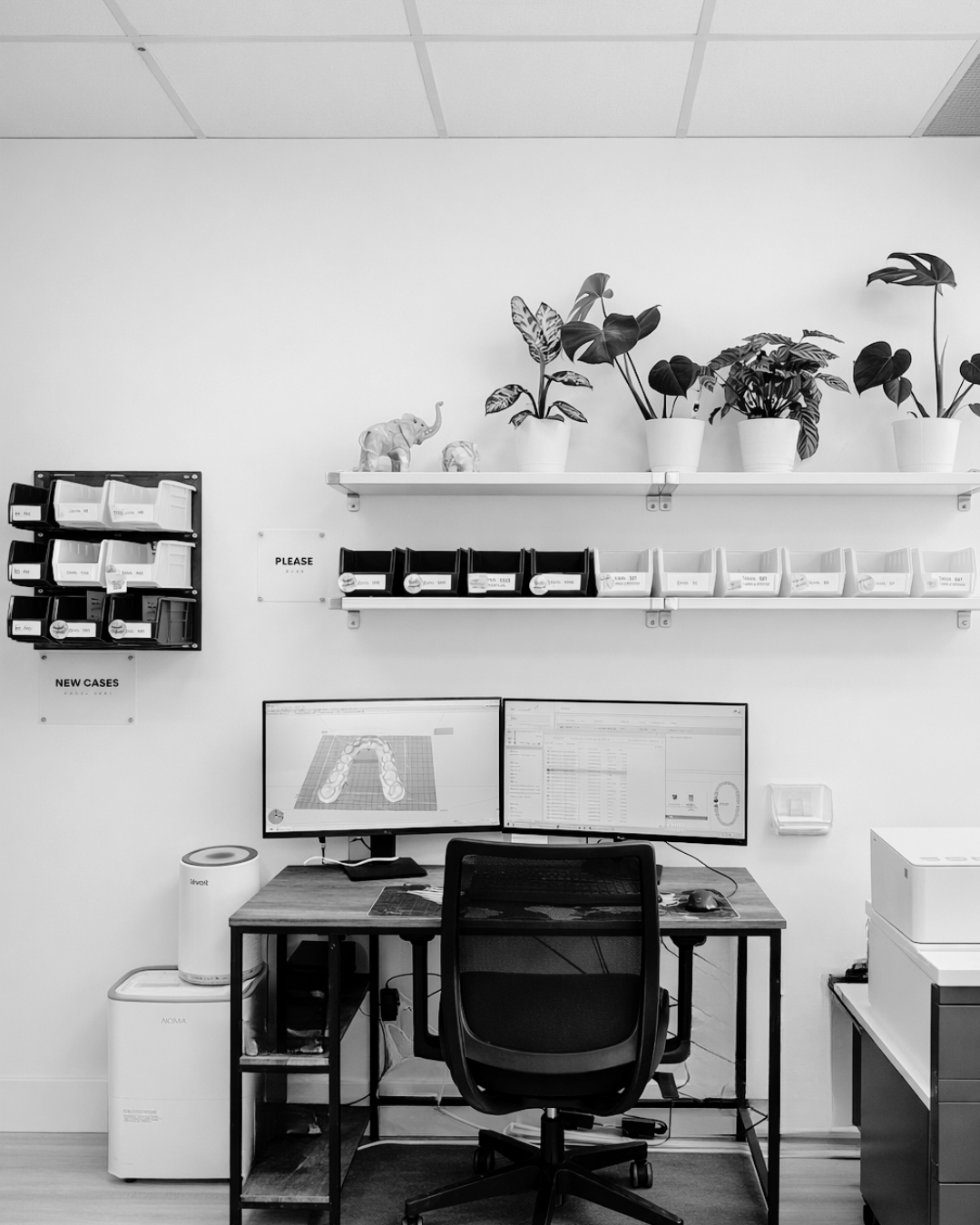 Digital workflow - CAD/CAM - 3D printing